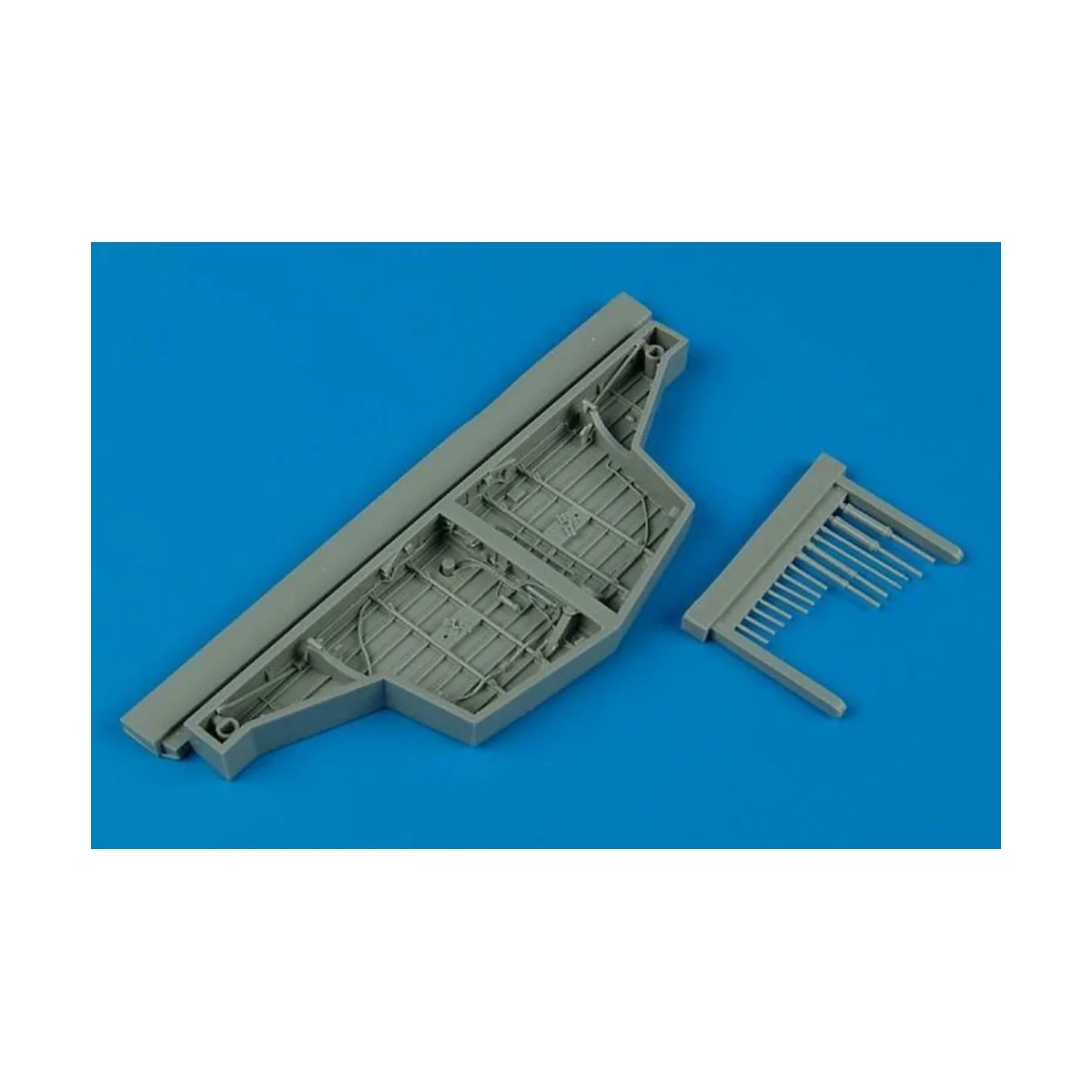 Hawker Sea Fury wheel bay for Trumpeter, 1/48 - Aires 4452