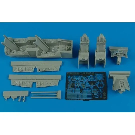 F-16D block 30 fighting Falcon cockpit s, 1/48 - Aires 4454