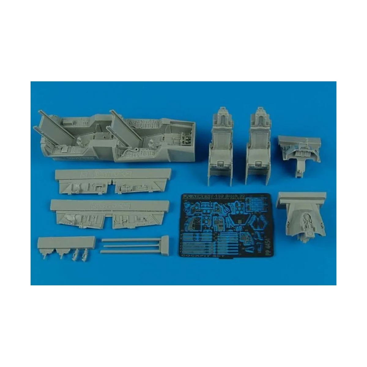 F-16D block 30 fighting Falcon cockpit s, 1/48 - Aires 4454