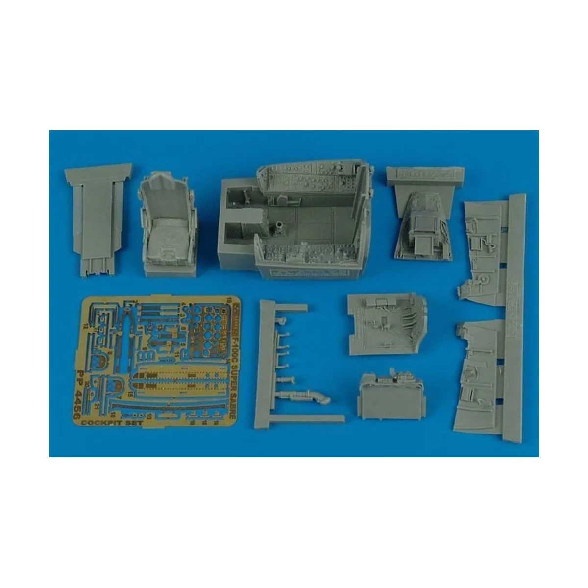 F-100C Super Sabre cockpit set (TRU), 1/48 - Aires 4456 F-100C Super Sabre cockpit set (TRU), 1/48 - Aires 4456