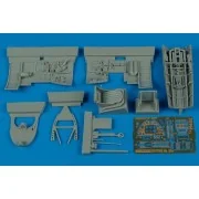 Spitfire Mk.XIV cockpit set for Academy - Aires 4462