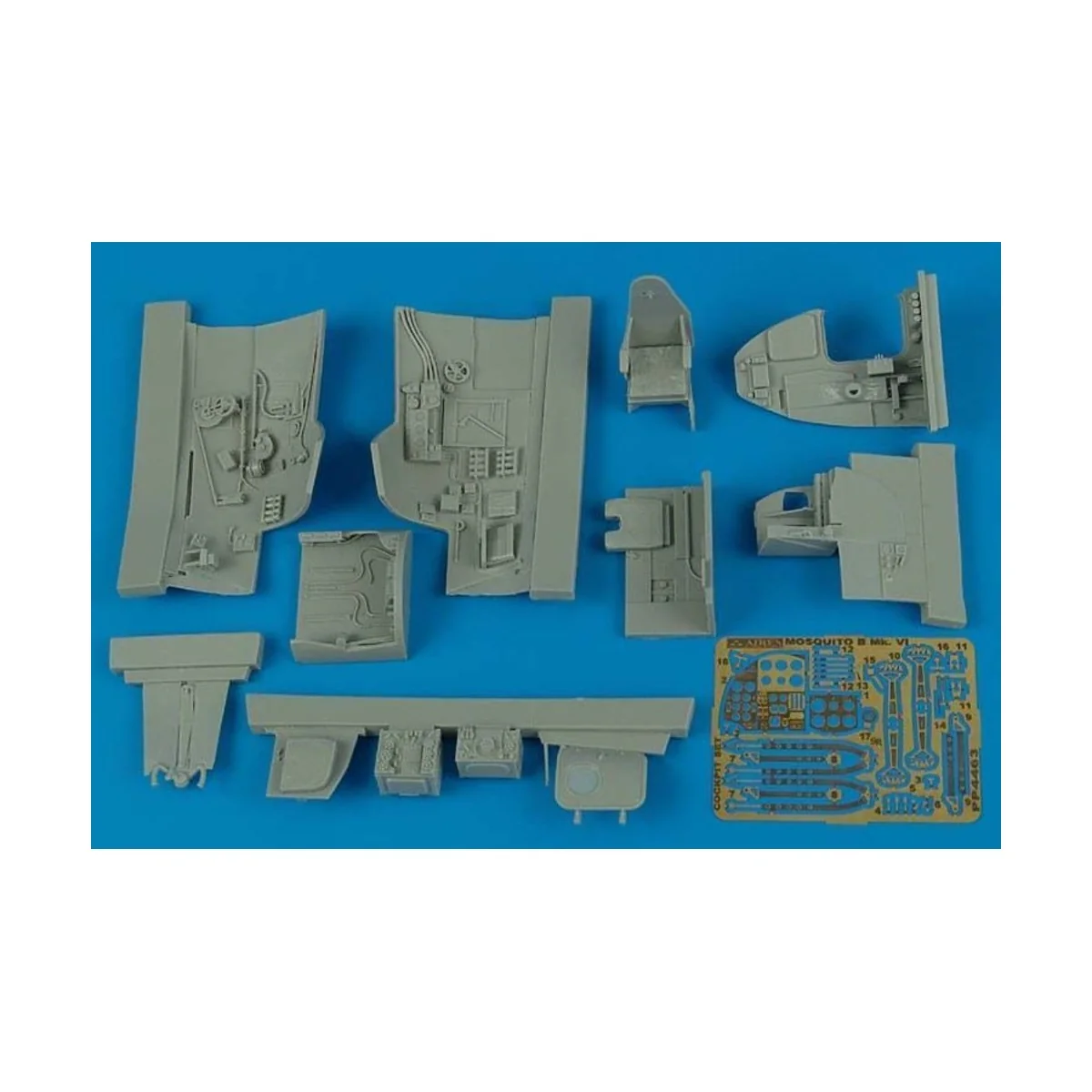 Mosquito B Mk.IV cockpit set (TAMIYA), 1/48 - Aires 4463 Mosquito B Mk.IV cockpit set (TAMIYA), 1/48 - Aires 4463