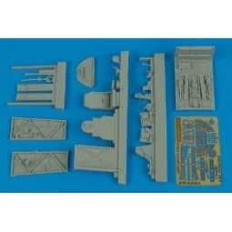 Typhoon Mk.IB tear drop canopy cockpit s, 1/48 - Aires 4464