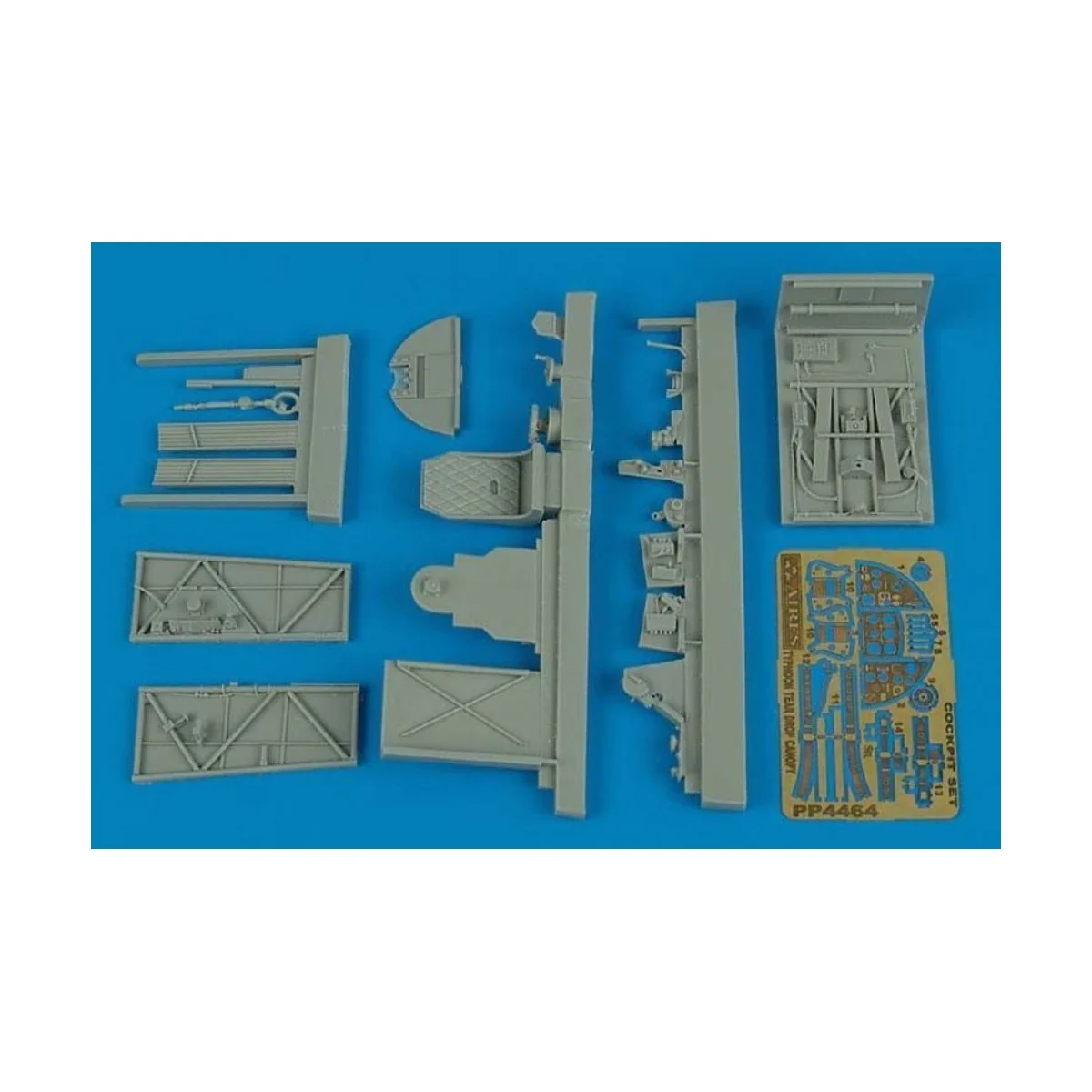 Typhoon Mk.IB tear drop canopy cockpit s, 1/48 - Aires 4464 Typhoon Mk.IB tear drop canopy cockpit s, 1/48 - Aires 4464