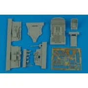 P-47D Razorback cockpit set (TAMIYA) - Aires 4465