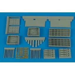 P-47 Thunderbolt gun bay (TAMIYA), 1/48 - Aires 4467