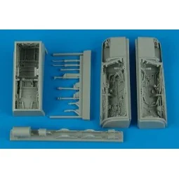 A-7 Corsair II wheel bay (HOBBY BOSS), 1/48 - Aires 4468