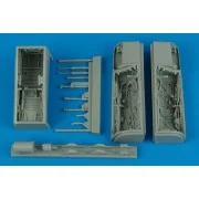 A-7 Corsair II wheel bay (HOBBY BOSS), 1/48 - Aires 4468