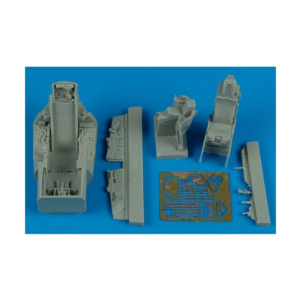 F-16A MLU Falcon cockpit set (KINETIC), 1/48 - Aires 4470 F-16A MLU Falcon cockpit set (KINETIC), 1/48 - Aires 4470