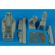 F-16A MLU Falcon cockpit set (KINETIC), 1/48 - Aires 4470 F-16A MLU Falcon cockpit set (KINETIC), 1/48 - Aires 4470