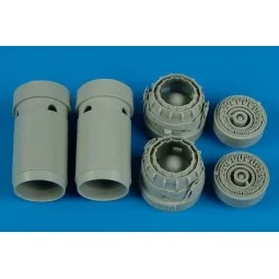 Panavia Tornado exhaust nozzles (HB), 1/48 - Aires 4473