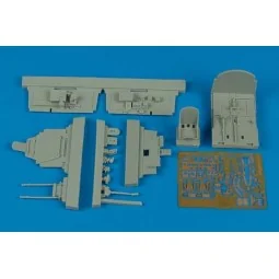 P-47M Thunderbolt cockpit set for Tamiya - Aires 4476