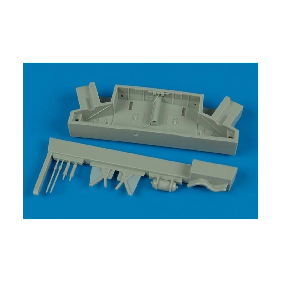 Hawker Hurricane wheel bay for Hasegawa, 1/48 - Aires 4478