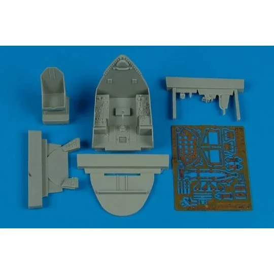 F4U-7 Corsair cockpit set for Hasegawa, 1/48 - Aires 4482
