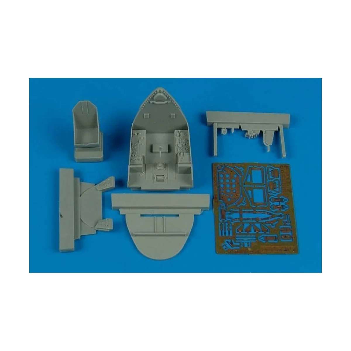 F4U-7 Corsair cockpit set for Hasegawa, 1/48 - Aires 4482