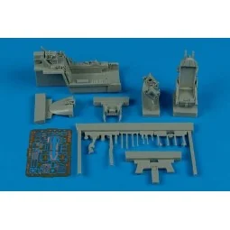 F-5E Tiger II cockpit set for AFV-Club, 1/48 - Aires 4483