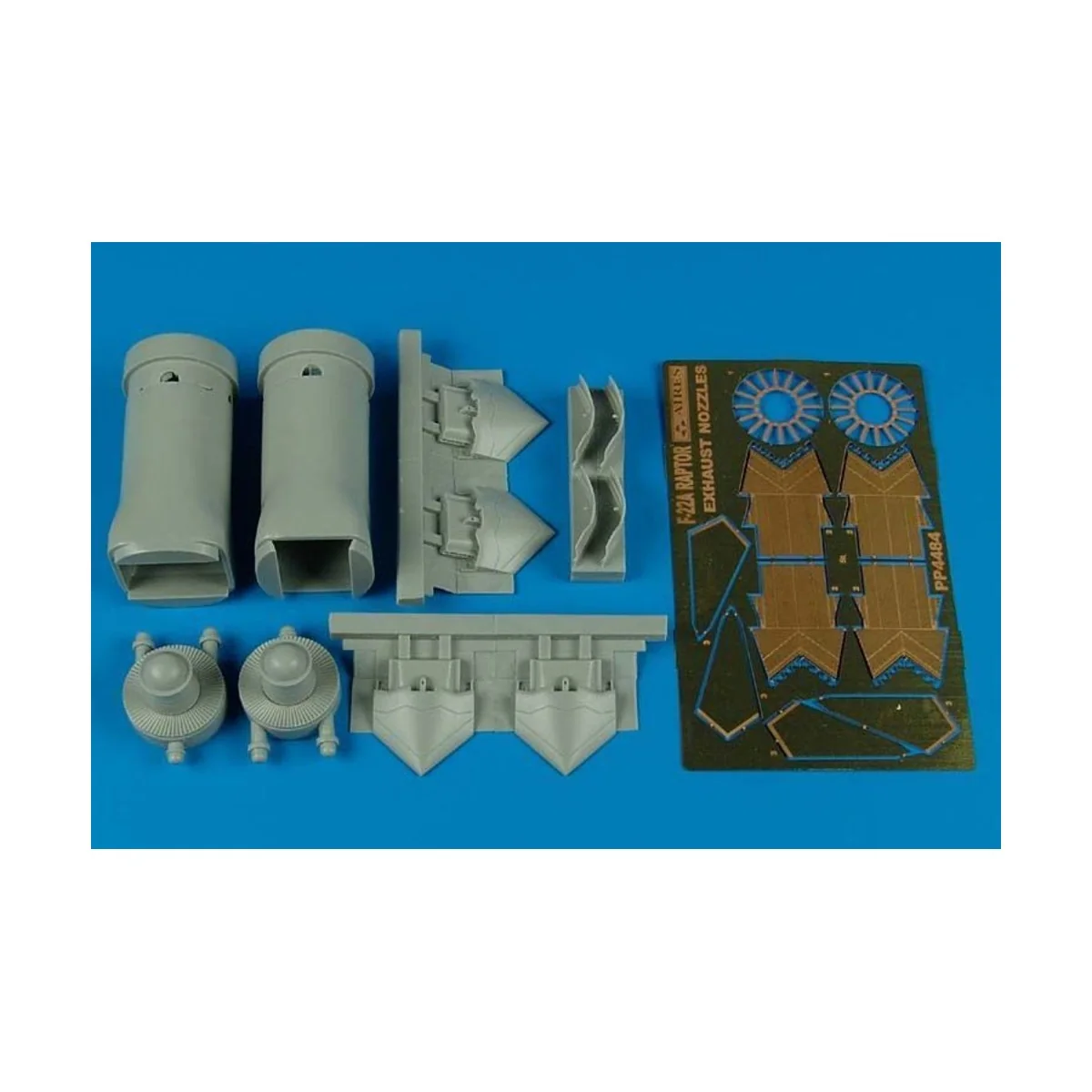 F-22A Raptor exhaust nozzles-opened (HAS, 1/48 - Aires 4484 F-22A Raptor exhaust nozzles-opened (HAS, 1/48 - Aires 4484