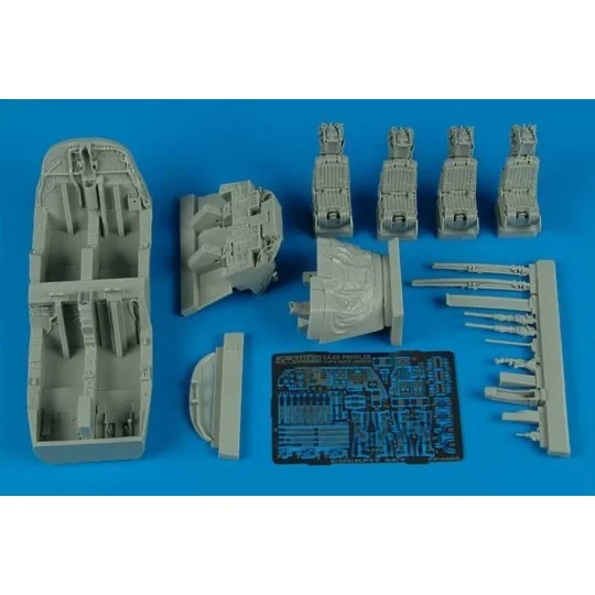EA-6B Prowler cockpit set fot Kinetic, 1/48 - Aires 4485 EA-6B Prowler cockpit set fot Kinetic, 1/48 - Aires 4485