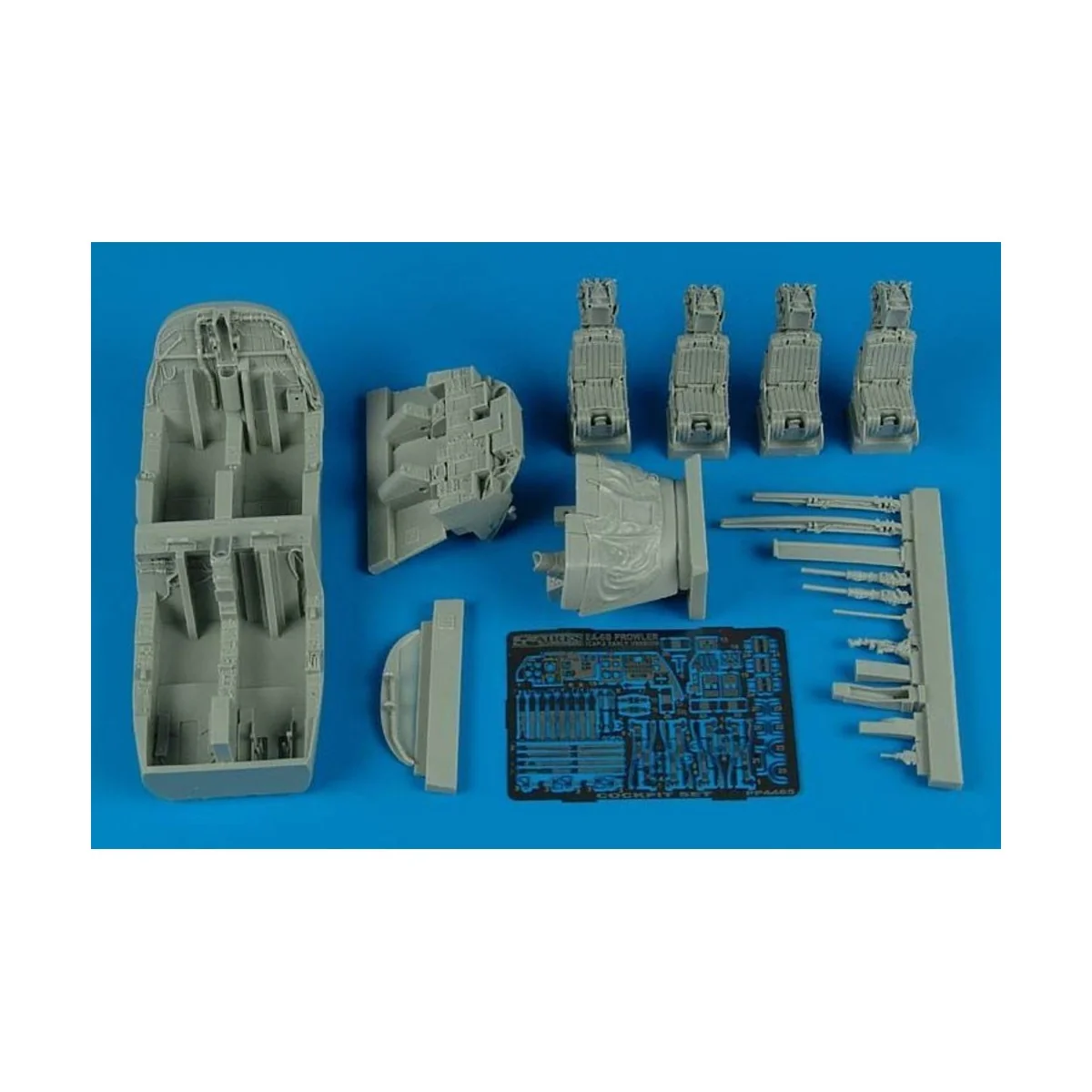 EA-6B Prowler cockpit set fot Kinetic, 1/48 - Aires 4485 EA-6B Prowler cockpit set fot Kinetic, 1/48 - Aires 4485