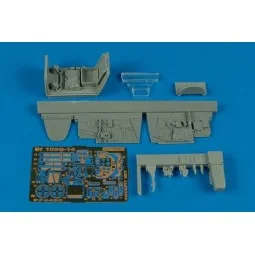 Bf 109G-14 cockpit set for Academy - Aires 4486