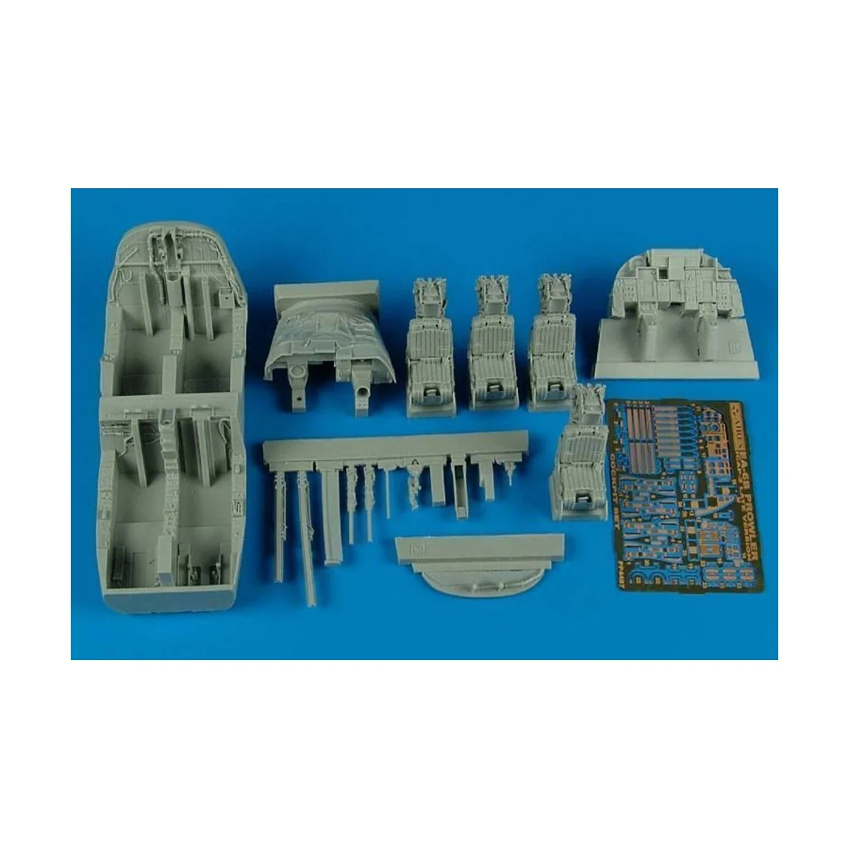 EA-6B Prowler ICAP-2 (late) cockpit set, 1/48 - Aires 4487
