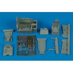 F-100D Super Sabre cockpit set (TRU) - Aires 4488