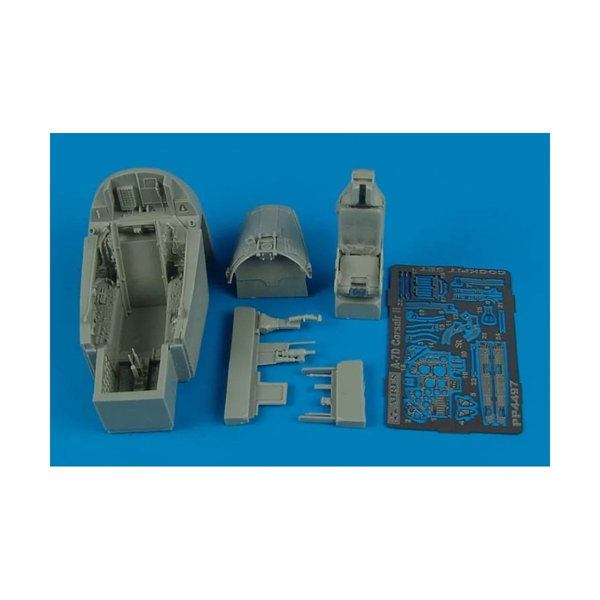 A-7D Corsair II cockpit set (HB), 1/48 - Aires 4497
