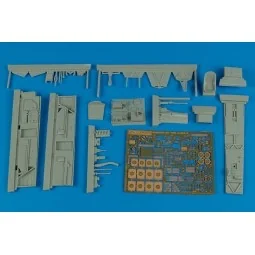 Ar 196A-3/A-4 cockpit set for Italeri - Aires 4498