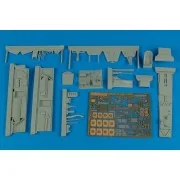 Ar 196A-3/A-4 cockpit set for Italeri - Aires 4498