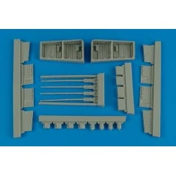 Tyhoon Mk.IB gun bay for Hasegawa, 1/48 - Aires 4506