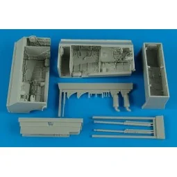 Su-24M Fencer wheel bay for Trumpeter, 1/48 - Aires 4507