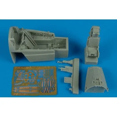 A-7E Corsair II late v. cockpit set (HB), 1/48 - Aires 4508