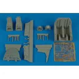 Su-24M Fencer cockpit set for Trumpeter, 1/48 - Aires 4509