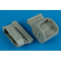 MiG-21 wheel bay, 1/48 - Aires 4512