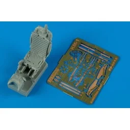 KM-1 ejection seat (MiG-21, Mig-23, ...), 1/48 - Aires 4513