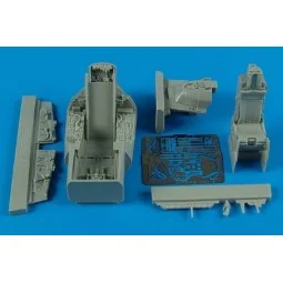 F-16C Barak block 40 cockpit set (KIN) - Aires 4514
