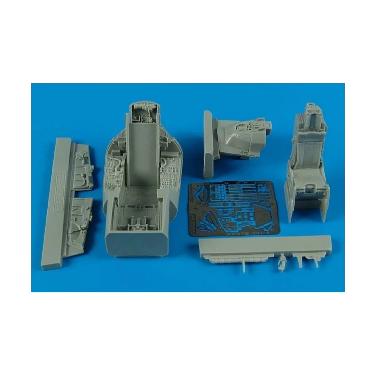 F-16C Barak block 40 cockpit set (KIN), 1/48 - Aires 4514
