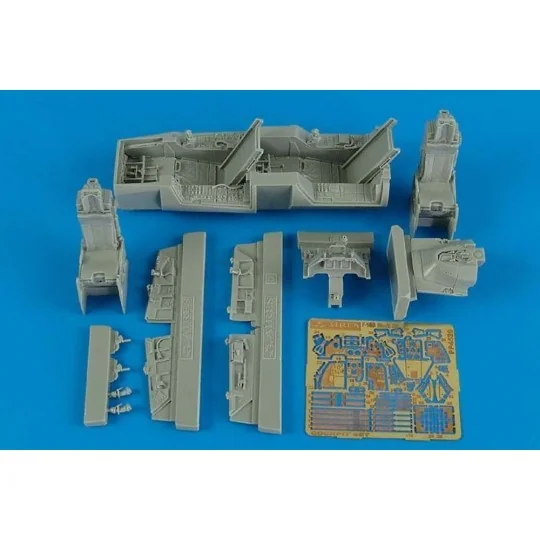 F-16B Fighting Falcon cockpit set (KIN), 1/48 - Aires 4520