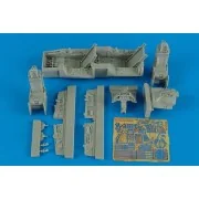 F-16B Fighting Falcon cockpit set (KIN), 1/48 - Aires 4520