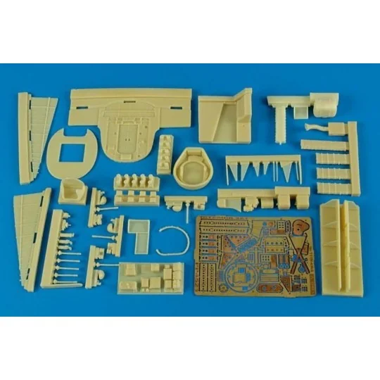 He 111H-4 interior set for Revell/Mon., 1/48 - Aires 4521