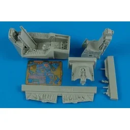 F-16C Fighting Falcon Block 50/52 cockpi, 1/48 - Aires 4522