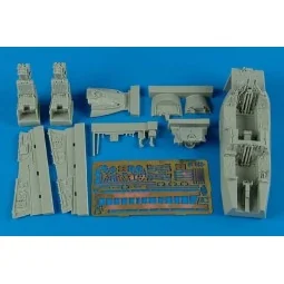 F-14A Tomcat cockpit set for Academy, 1/48 - Aires 4523