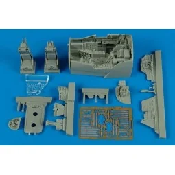 Sea Vixen cockpit set for Airfix, 1/48 - Aires 4524