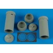 F-14A Tomcat exh.nozzles - opened p. ACA, 1/48 - Aires 4526 F-14A Tomcat exh.nozzles - opened p. ACA, 1/48 - Aires 4526