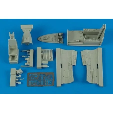 F3H-2 Demon cockpit set for Hobby Boss, 1/48 - Aires 4529