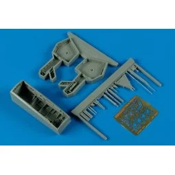 F3H-2 Demon wheel bay for Hobby Boss, 1/48 - Aires 4534