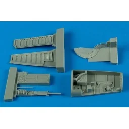 F-5E Tiger II gun bay for AFV-Club, 1/48 - Aires 4536