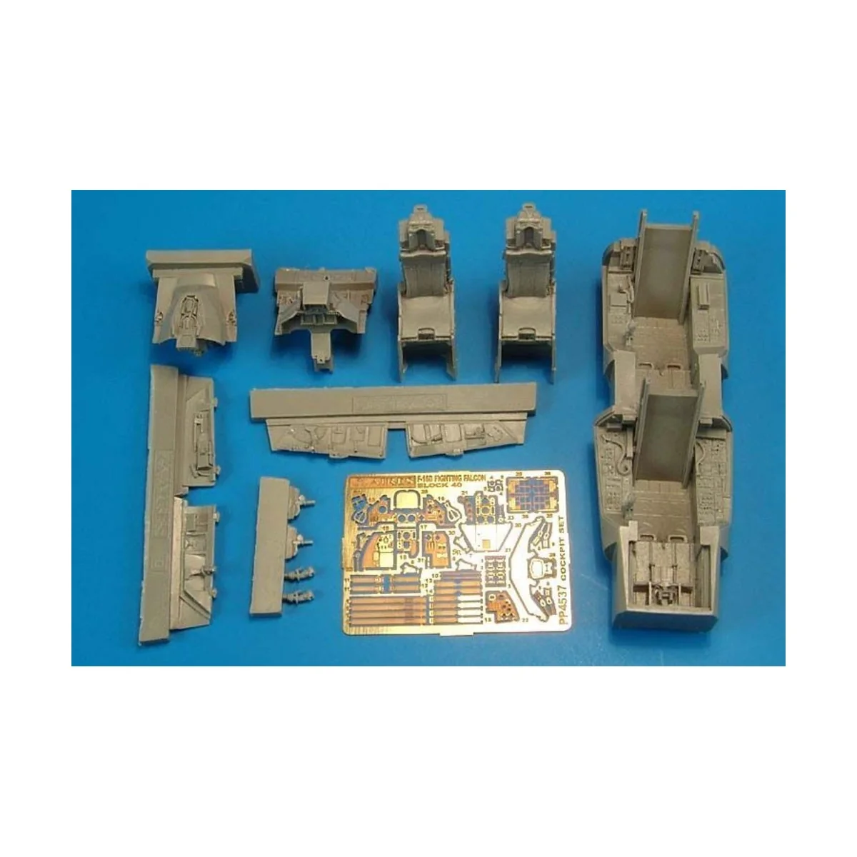 F-16D Block 40 cockpit set for Kinetic - Aires 4537