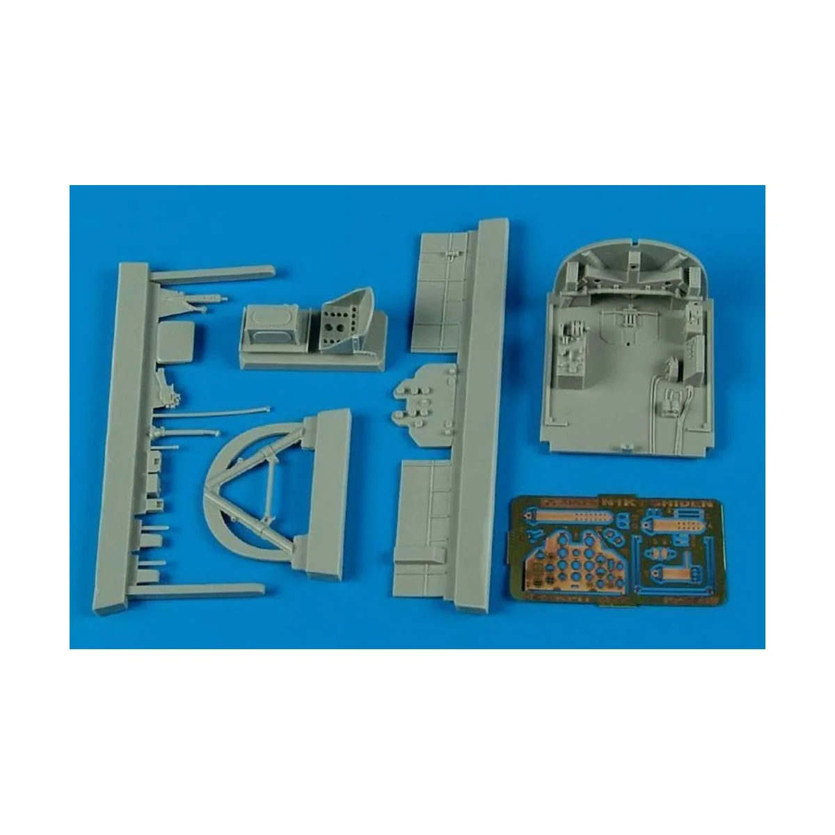 N1K1 Shiden cockpit set for Hasegawa, 1/48 - Aires 4539 N1K1 Shiden cockpit set for Hasegawa, 1/48 - Aires 4539