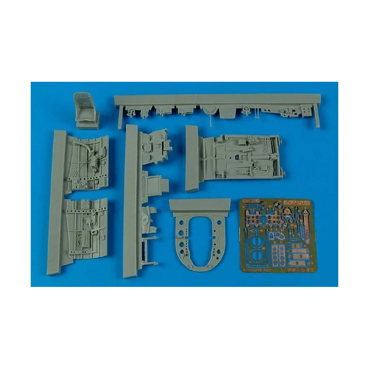 A6M5 Zero cockpit set for Tamiya, 1/48 - Aires 4541 A6M5 Zero cockpit set for Tamiya, 1/48 - Aires 4541
